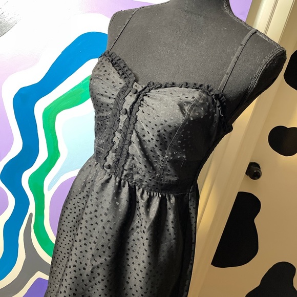 Black Basic Dress - Picture 2 of 4